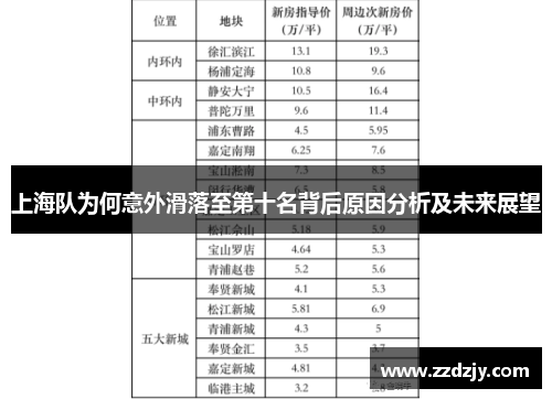 上海队为何意外滑落至第十名背后原因分析及未来展望